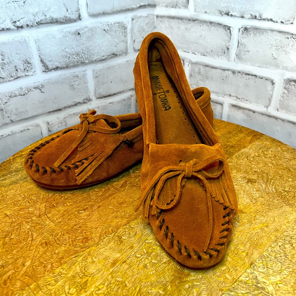 Minnetonka Leather  Moccasins
